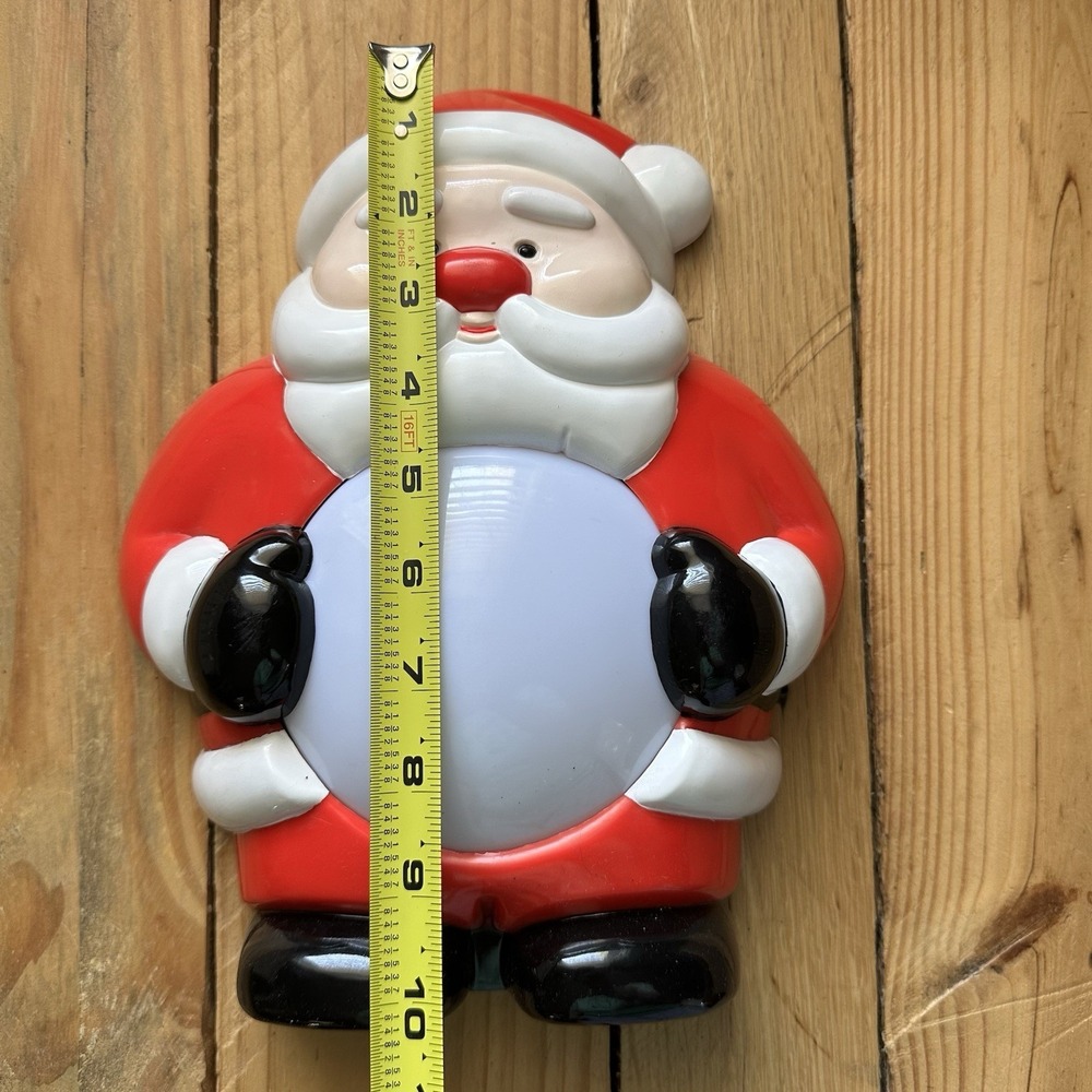 Vintage 2001 Christmas Santa Claus Light That Plays Christmas Songs - Picture 6 of 10